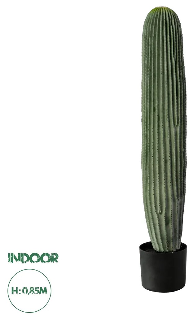 20125 GloboStar® Artificial Garden CARNEGIEA CACTUS 20125 Τεχνητό Διακοσμητικό Φυτό Κάκτος Σαγκουάρο Υ85cm