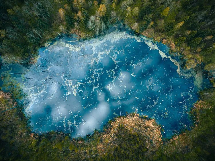 Φωτογραφία Clouds in the mirror, Marcin Pietraszko