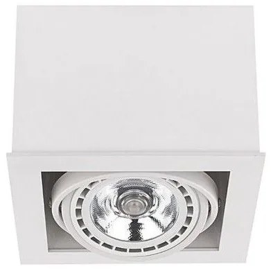 Downlight Σποτ μονόφωτο Box ES111 γκρι μαύρο λευκό Nowodvorski 9497 Λευκό