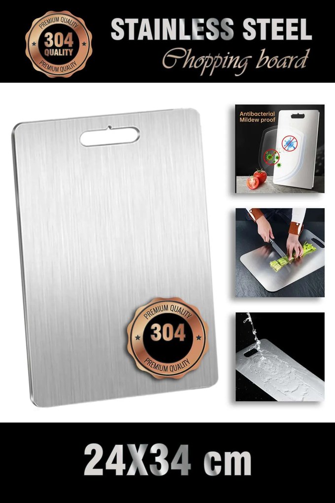 Cutting Board PASCELB Silver