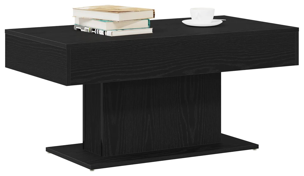 vidaXL Καφετιέρα σε Μαύρη Δρυς 96x50x45 εκ Ξύλο
