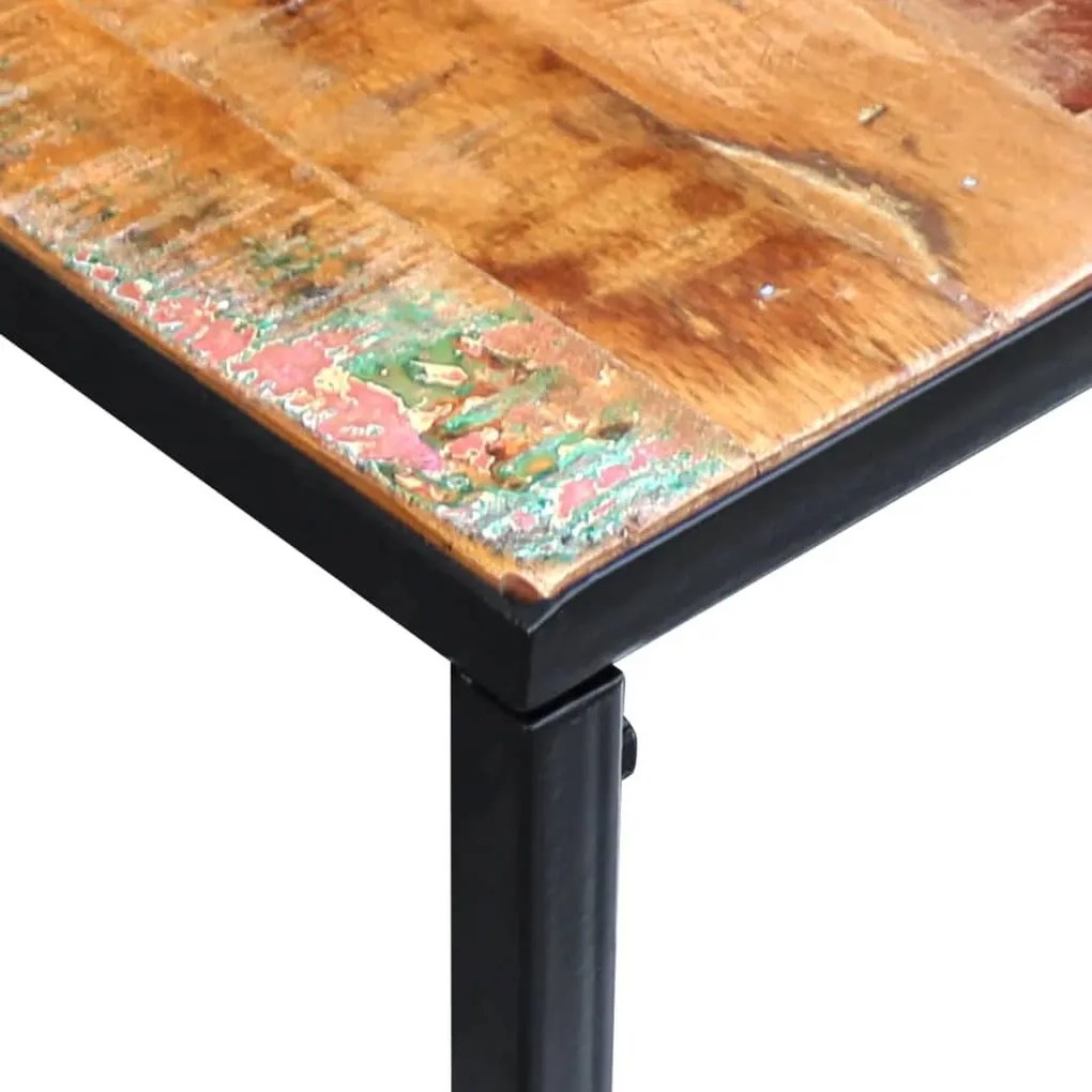 vidaXL Τραπέζι Κονσόλα 110 x 35 x 76 εκ. από Μασίφ Ανακυκλωμένο Ξύλο