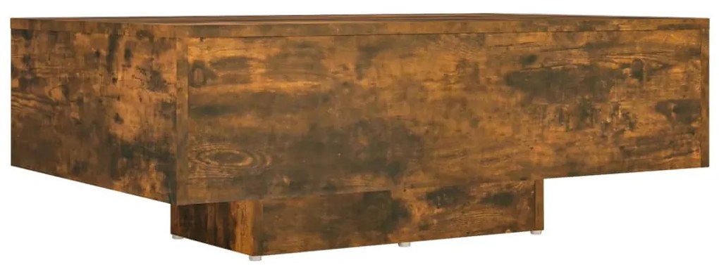 vidaXL Τραπεζάκι Σαλονιού Καπνιστή Δρυς 85x55x31 εκ Επεξεργασμένο Ξύλο