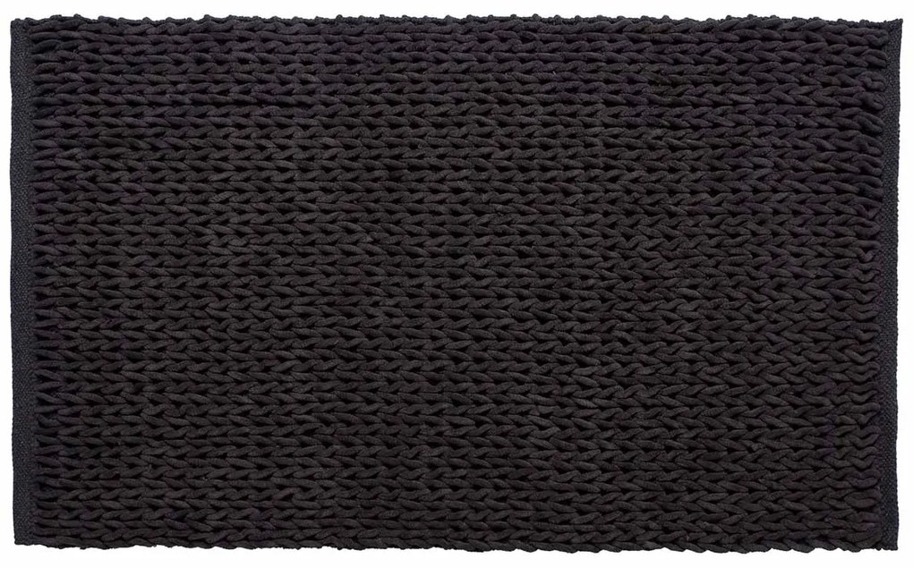 Χαλί Διαδρόμου (65x130) Silk Fashion Αλυσίδα Ανθρακί