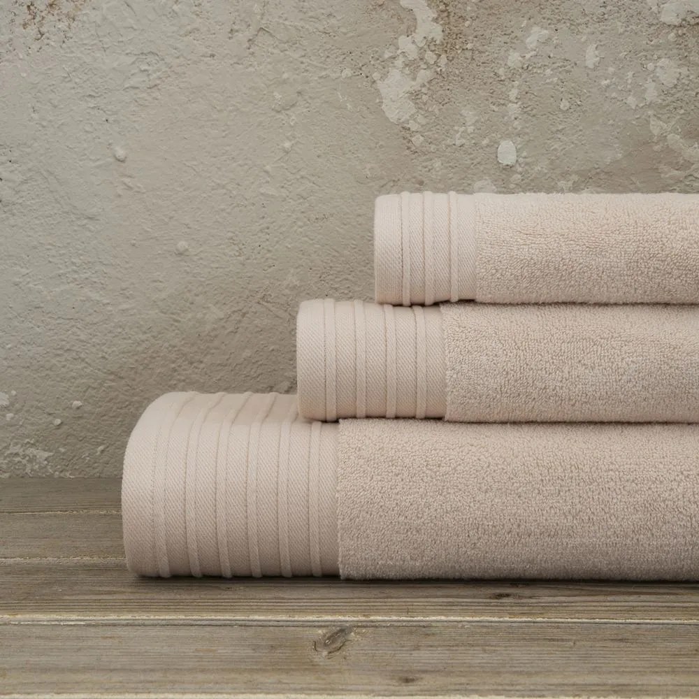 Πετσέτα Feel Fresh Cloudy Beige Nima Χεριών 40x60cm 100% Cotton
