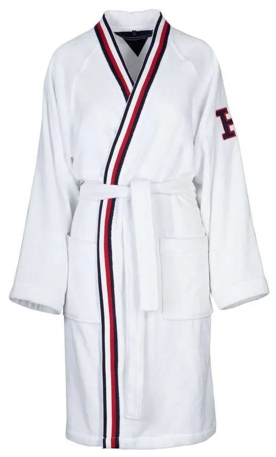 Μπουρνούζι Teddy 222047 White Tommy Hilfiger
