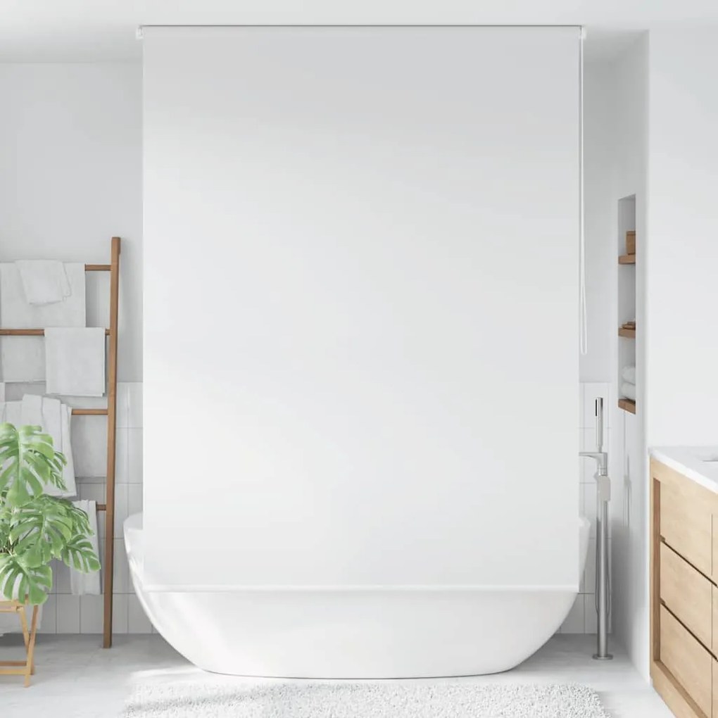 Κουρτίνα Μπάνιου Ρολό Λευκή 160 x 240 εκ. 142845