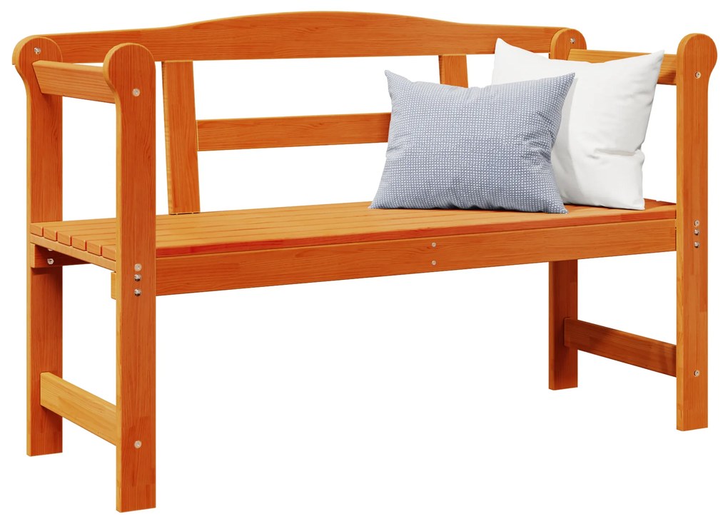 vidaXL Εξωτερικός Πάγκος Ακακίας 119x76x44 εκ. Μασίφ Ξύλο Πεύκου