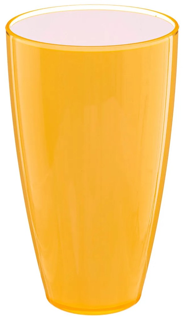 Ποτήρι Νερού Πλαστικό 500ml F-V Square Mustard 179790G