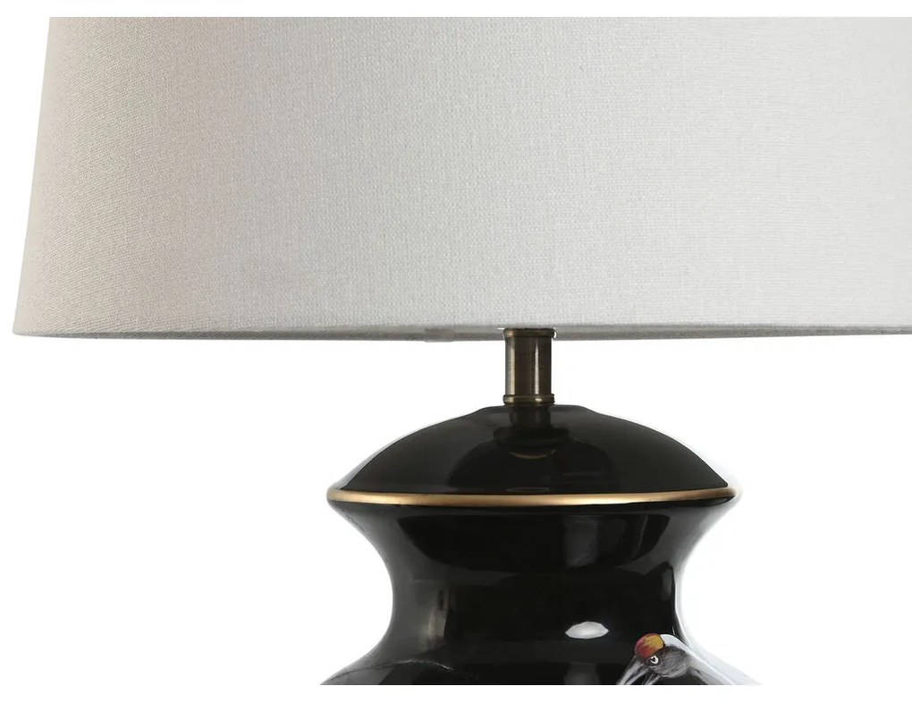 Επιτραπέζιο Φωτιστικό Home ESPRIT Μαύρο Χρυσό Κεραμικά 50 W 220 V 40 x 40 x 70 cm