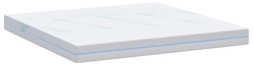 vidaXL Στρώμα Λευκό 200 x 200 cm Pěna