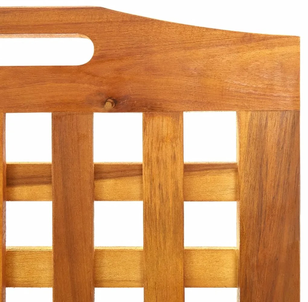 vidaXL Διαχωριστικό Δωματίου 3 Πάνελ 121x2x170 εκ. Μασίφ Ξύλο Ακακίας