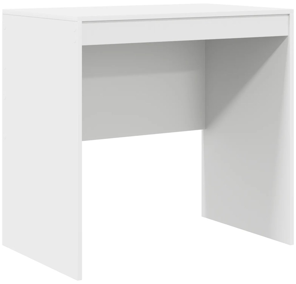 vidaXL Γραφείο Λευκό 80x50x76 εκ. Μοριοσανίδα