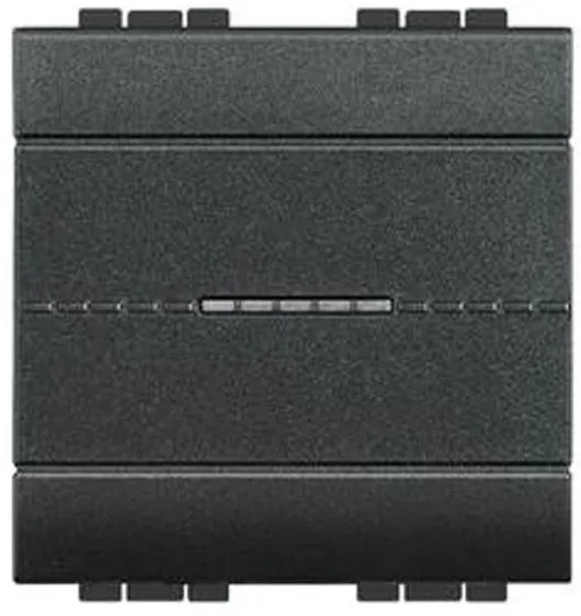 Διακόπτης Α/Ρ 2 Στοιχείων 10Α Γραφίτης Bticino Axial L4053M2AN Legrand-L4053M2AN-Ανθρακί L4053M2AN