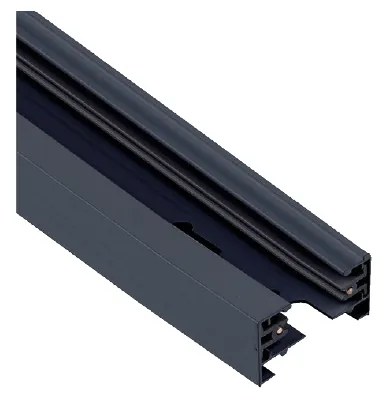 Μονοφασική Ράγα 2m σε μαύρη απόχρωση (TR1-0012-Black) - TR1-0012-Black