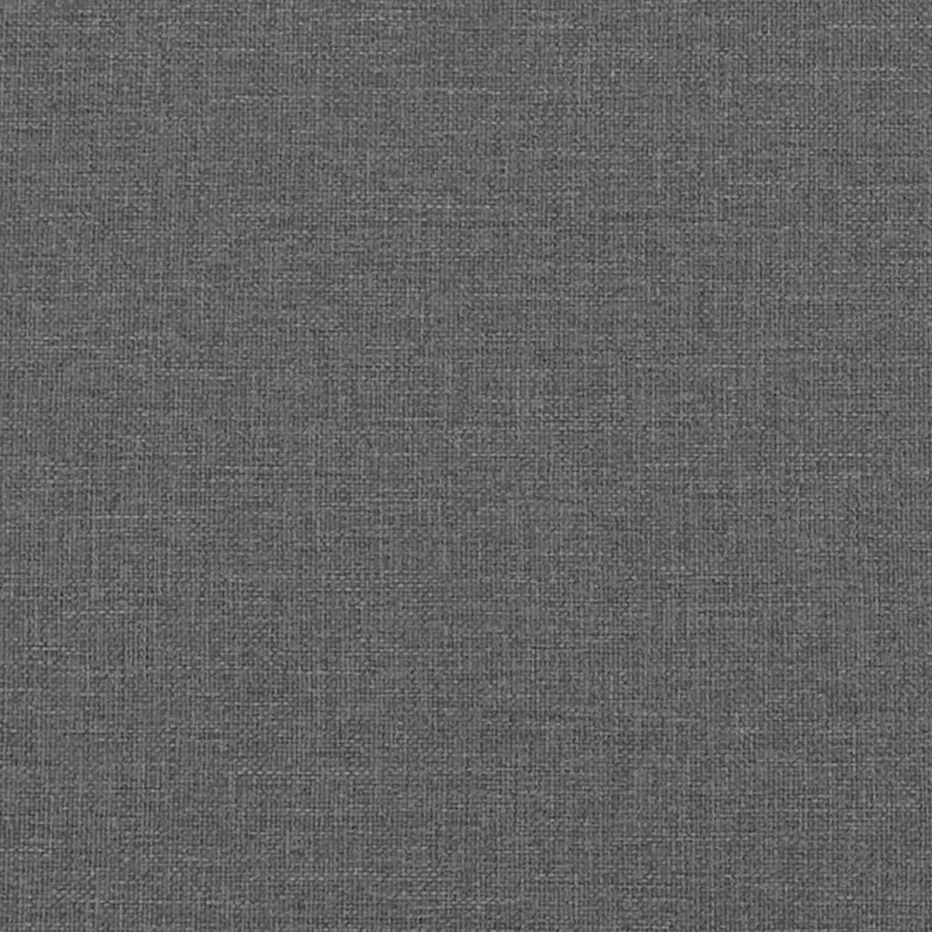 vidaXL Υποπόδιο Σκούρο Γκρι 60 x 50 x 41 εκ. Υφασμάτινο