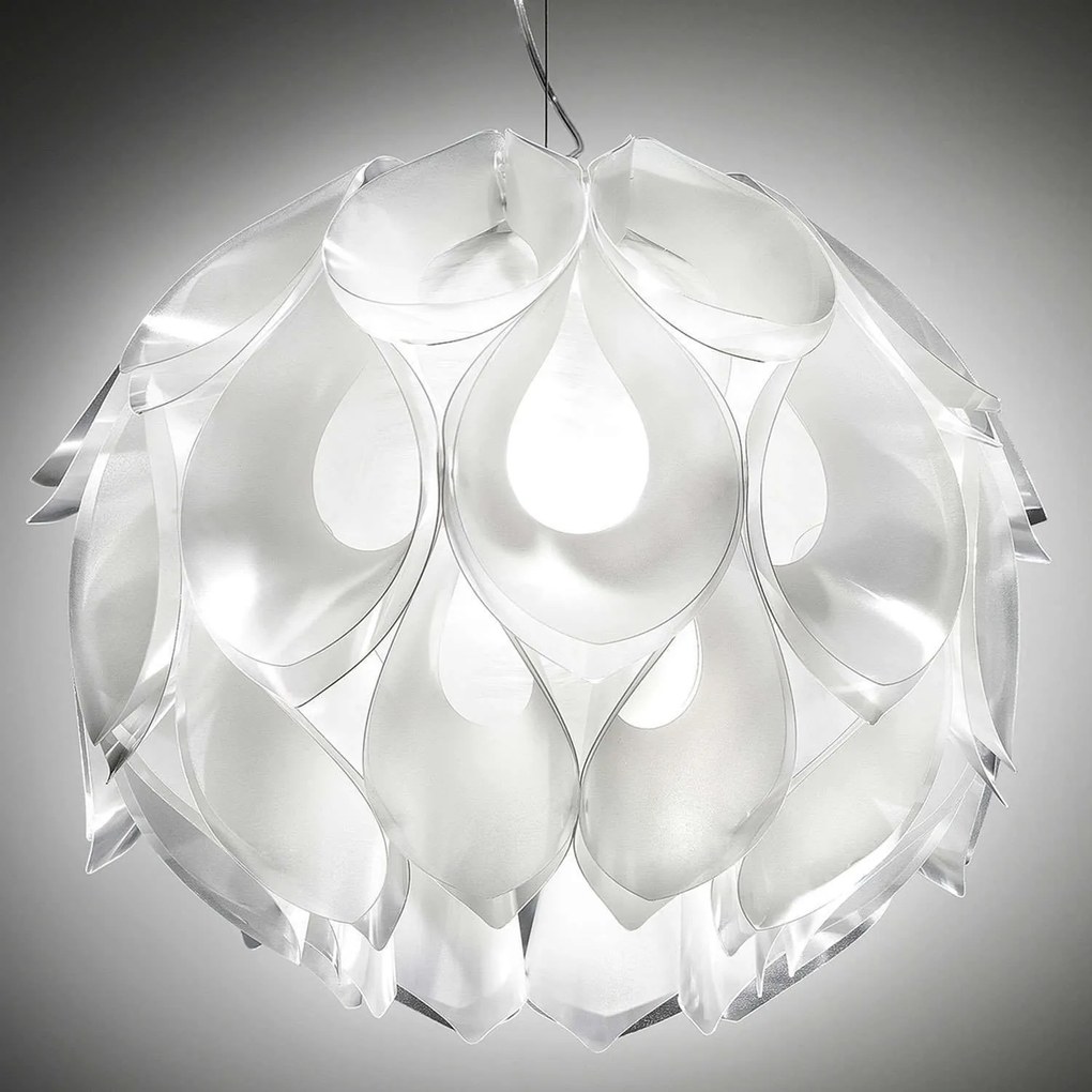 Φωτιστικό Οροφής Led Flora Medium White Slamp Aluminium, Polypropylene