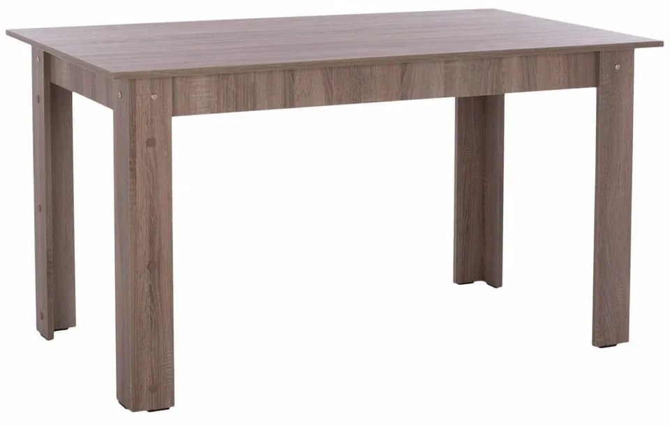 Τραπέζι Κουζίνας Kelvin HM2429.05 140x80x77cm Sonama Oak Truffle Μελαμίνη