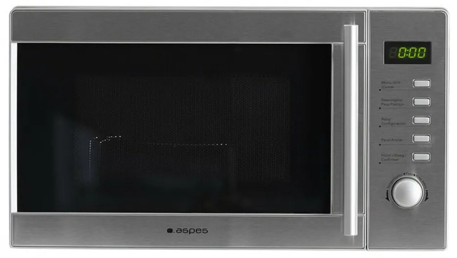 Φούρνος Μικροκυμάτων με Γκριλ Aspes AMW2700DGX  20L Χάλυβας 700 W 20 L