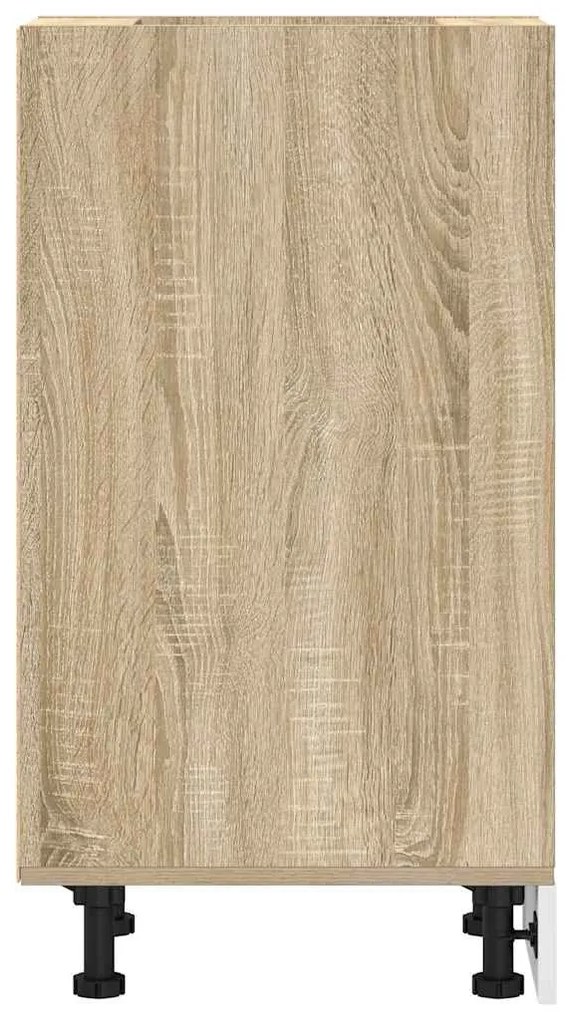 vidaXL Κάτω ντουλάπι Riga Sonoma Oak 40x44,5x81,5 cm