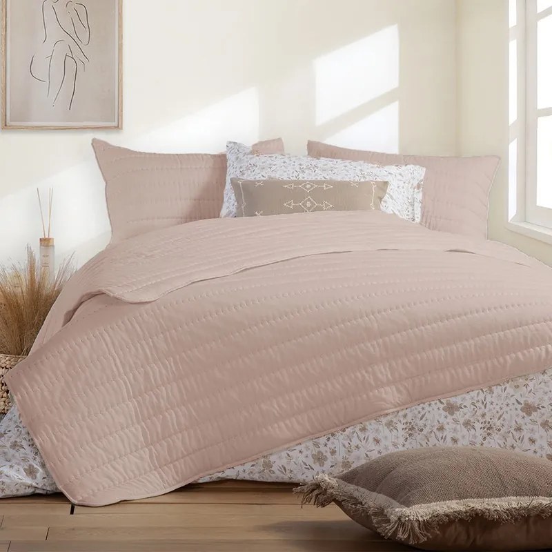 ΚΟΥΒΡ-ΛΙ ΜΙΚΡ-ΠΟΛ COLORFULL 230X240 - 230X240 - ENGLISH ROSE 5205495584355