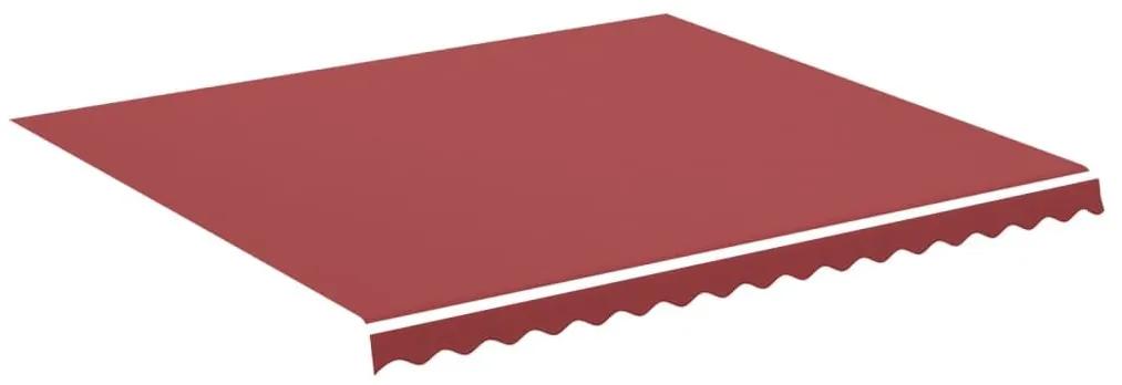 Τεντόπανο Ανταλλακτικό Μπορντό 4 x 3,5 μ. - Κόκκινο