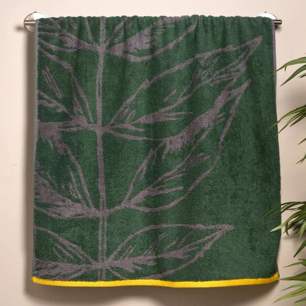 Πετσέτα Jayda 02 Dark Green Kentia Χεριών 30x50cm 100% Βαμβάκι