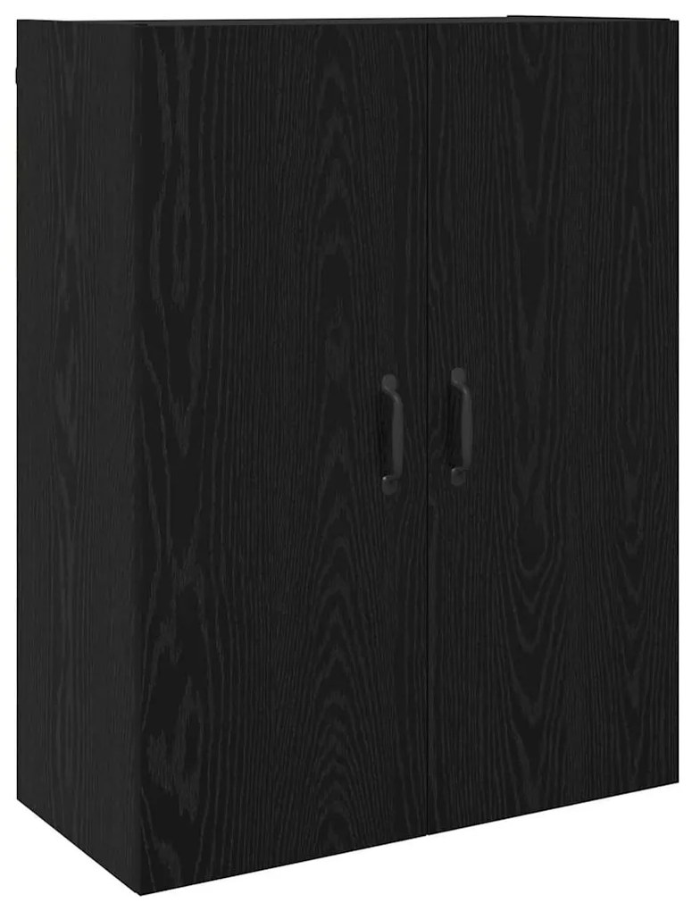 vidaXL Highboard 2 pcs Μαύρη δρυς 69.5 x 34 x 180 εκ.