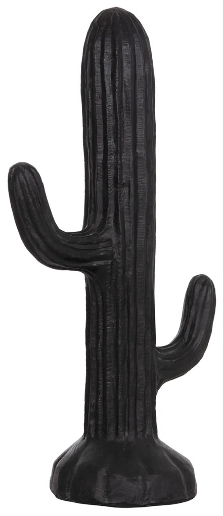 ΔΙΑΚΟΣΜΗΤΙΚΟΣ ΚΑΚΤΟΣ ΔΑΠΕΔΟΥ CACTUS HM4386.01L ΓΥΨΟΣ ΣΕ ΜΑΥΡΟ 63x37x150Υεκ.