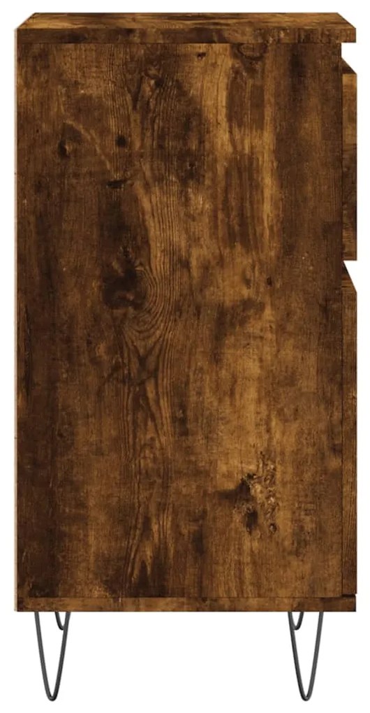 vidaXL Συρταριέρα Καπνιστή Δρυς 40 x 35 x 70 εκ. από Επεξεργ. Ξύλο