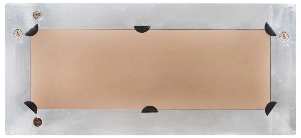 vidaXL Καθρέφτης Aviator 110x50 εκ. Μεταλλικός
