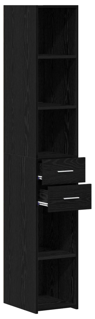 vidaXL Υψηλό ντουλάπι Artisan Oak 30x42,5x185 cm Κατασκευασμένο ξύλο