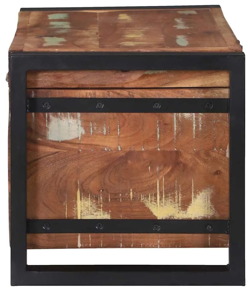 vidaXL Κουτιά Αποθήκευσης Καφέ 60 x 30 x 30 cm Μασίφ ανακυκλωμένο ξύλο