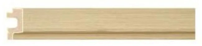 PS Panel 3D Πηχακι Τοίχου Μονό για  04 Residence White Oak