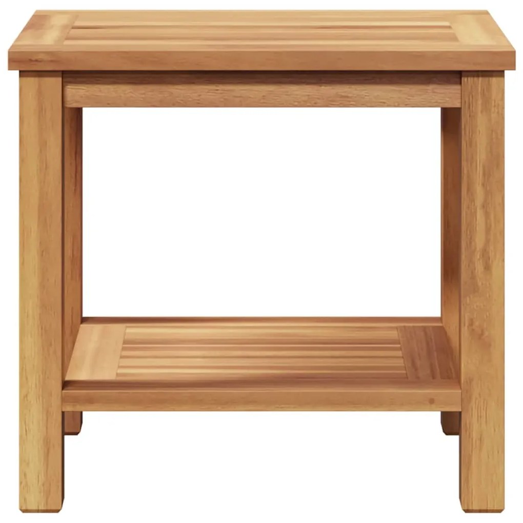 vidaXL Τραπεζάκι σαλονιού Καφέ 50 x 35 x 45 cm Μασίφ ξύλο teak