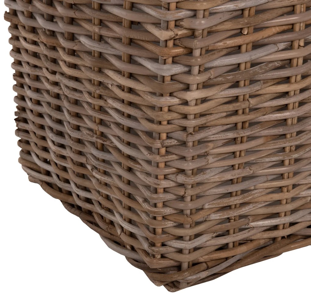 ΣΕΤ ΔΙΑΚΟΣΜΗΤΙΚΑ ΚΑΛΑΘΙΑ KATER HM9657 4ΤΜΧ ΑΠΟ KUBU RATTAN ΣΕ ΓΚΡΙ 52x52x50-57Υεκ. - 0410843 - HM9657