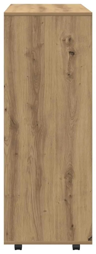 vidaXL Ντουλάπα Τεχνίτης Δρυς 80x40x110 εκ Επεξεργασμένο Ξύλο