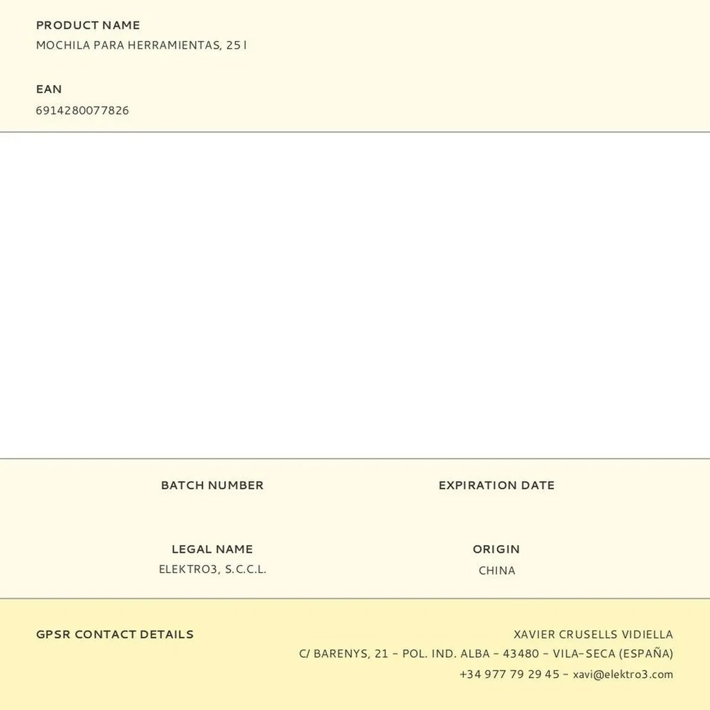 Υποδοχές Εργαλείων Workpro Μπλε Μαύρο πολυεστέρας Πλαστική ύλη 28 L Σακίδιο