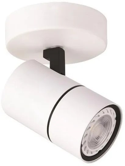 Σποτ Φωτιστικό Οροφής Λευκό-Μαύρο 145-25010 Eurolamp-145-25010-Μαύρο-Λευκό 145-25010