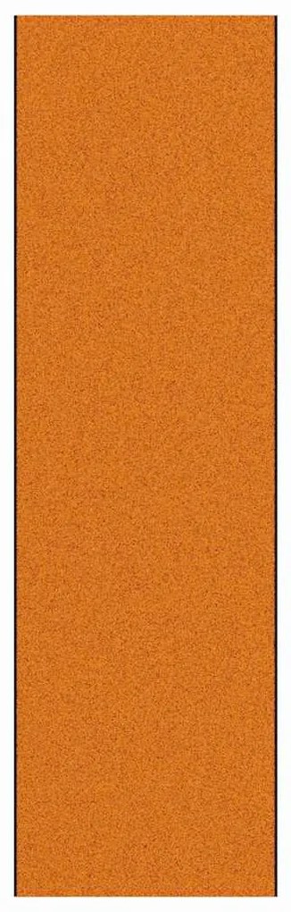 vidaXL Χαλάκι Εξώπορτας Πορτοκαλί και Μαύρο 120 x 400 cm