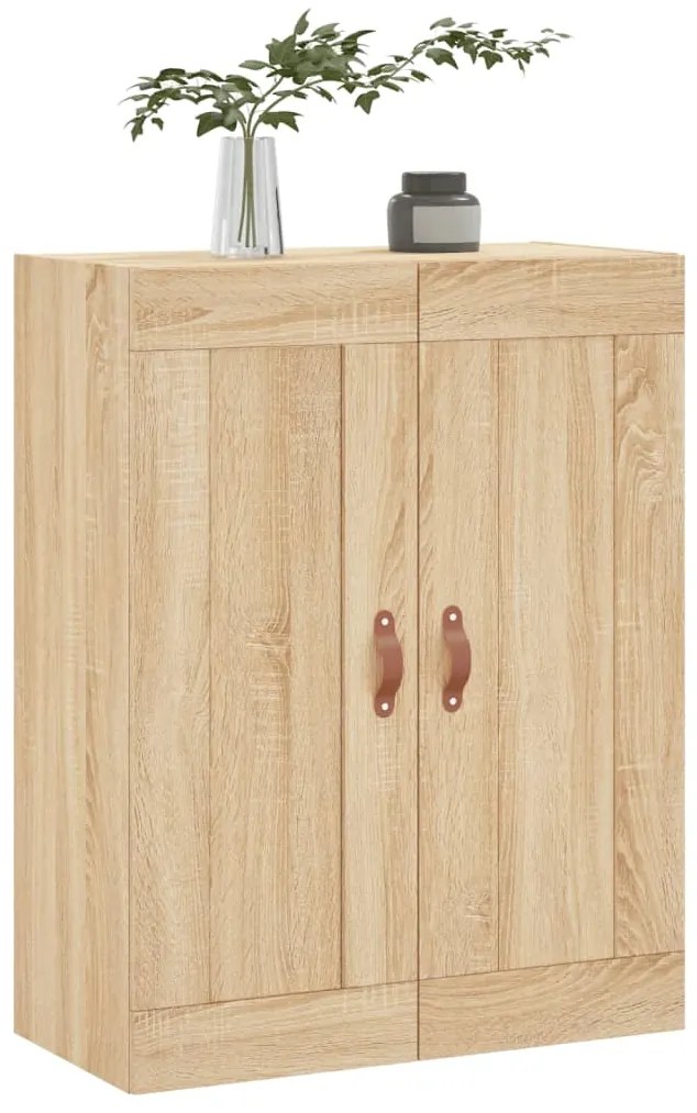 vidaXL Ντουλάπι Επιτοίχιο Sonoma Δρυς 69,5 x 34 x 90 εκ. Επεξεργ. Ξύλο