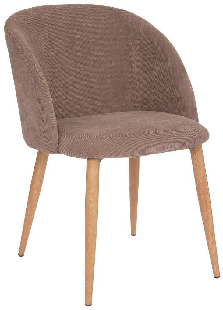 Καρέκλα Τραπεζαρίας (53x57x81) A-S Celeste Taupe 184913C