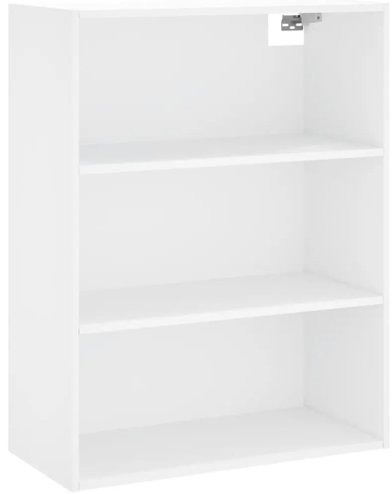 vidaXL Ντουλάπι Λευκό 69,5x34x180 εκ. από Επεξεργασμένο Ξύλο