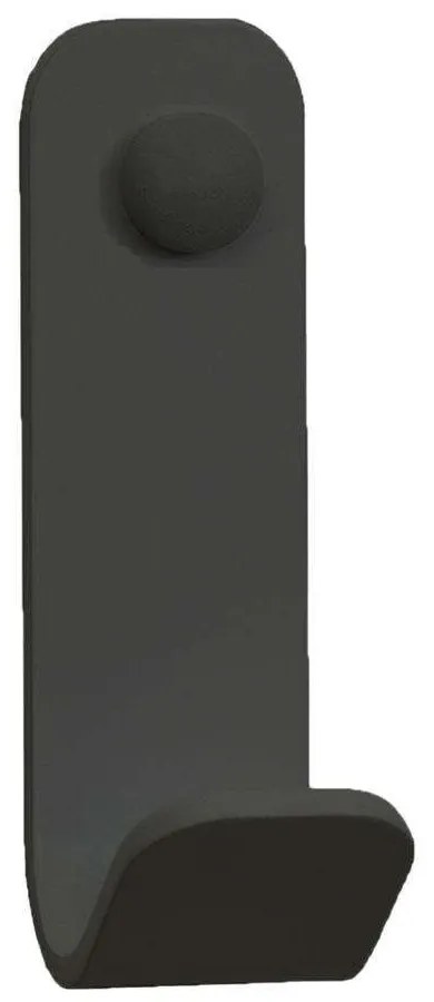 Άγκιστρο Μπάνιου Μονό 15-113 5x5x13cm Matte Anthracite Pam&amp;Co Stainless Steel
