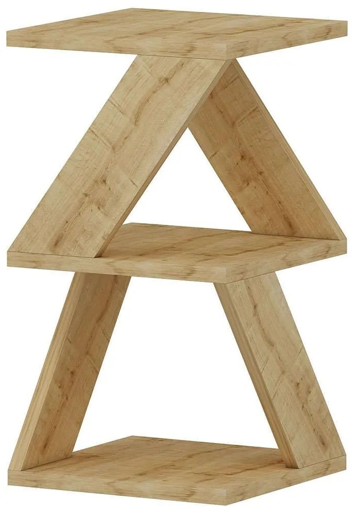 Τραπεζάκι Βοηθητικό Albeni 382NRC1207 30x30x50cm Sapphire Oak