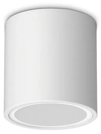 Φωτιστικό Οροφής - Πλαφονιέρα Techo Round 318127 GU10 20W 9x9,5cm White Ideal Lux