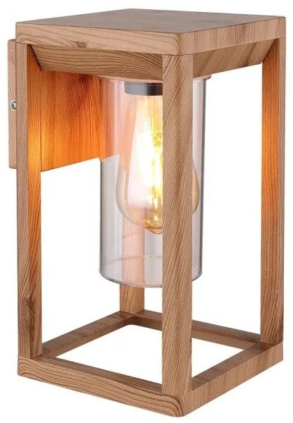 Απλίκα Φωτιστικό Τοίχου 1xE27 IP44 Candela Globo Lighting-3135WW-Καφέ 3135WW