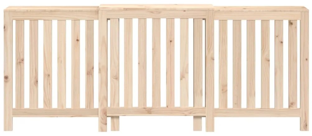 vidaXL Κάλυμμα Καλοριφέρ 210x21x85 εκ. από Μασίφ Ξύλο Πεύκου