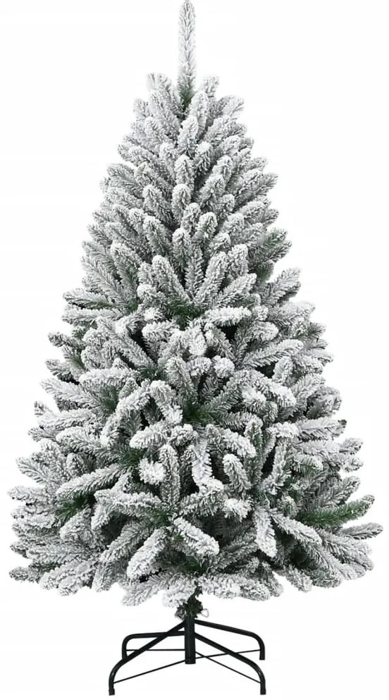 vidaXL Χριστουγεννιάτικο Δέντρο Τεχνητό Αρθρωτό με Χιόνι 120 εκ.