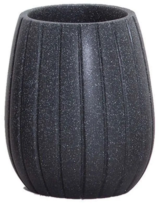 Ποτήρι Μπάνιου Glen Black Nef-Nef Polyresin